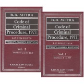 B. B. Mitra's Commentary on the Code of Criminal Procedure, 1973 (CrPC) by S. P. Sen Gupta (2 HB Vols) | Kamal Law House